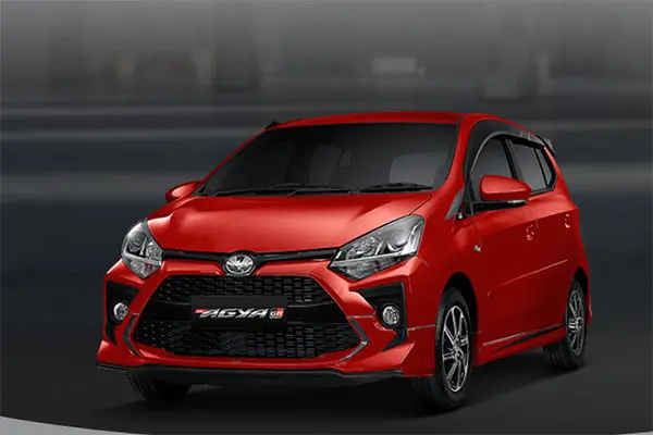 Sewa Mobil Toyota Agya di Lombok